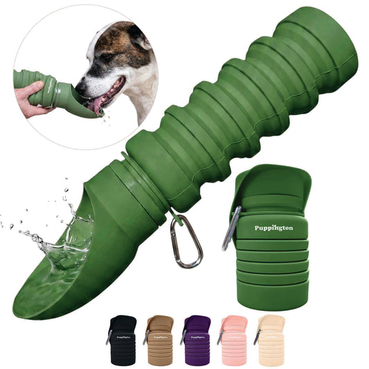 Faltbare Trinkflasche für Hunde
