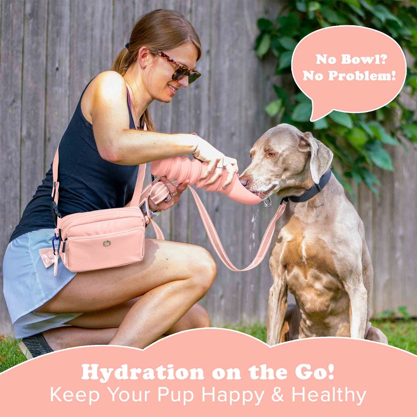 Puppington Faltbare Trinkflasche